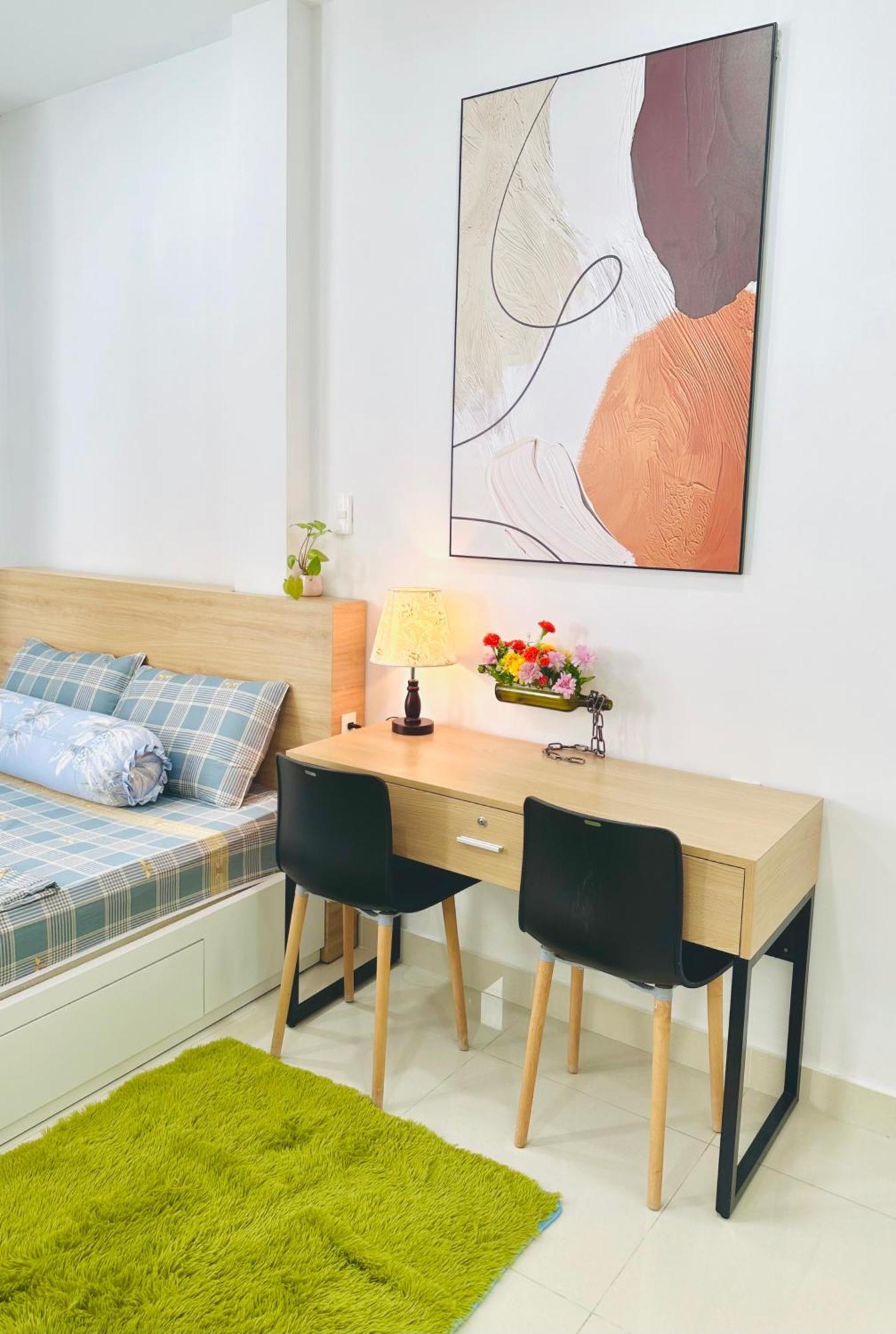 Ferienwohnung Quiet Perfect Located 1Br With Desk 504 Ho-Chi-Minh-Stadt Exterior foto