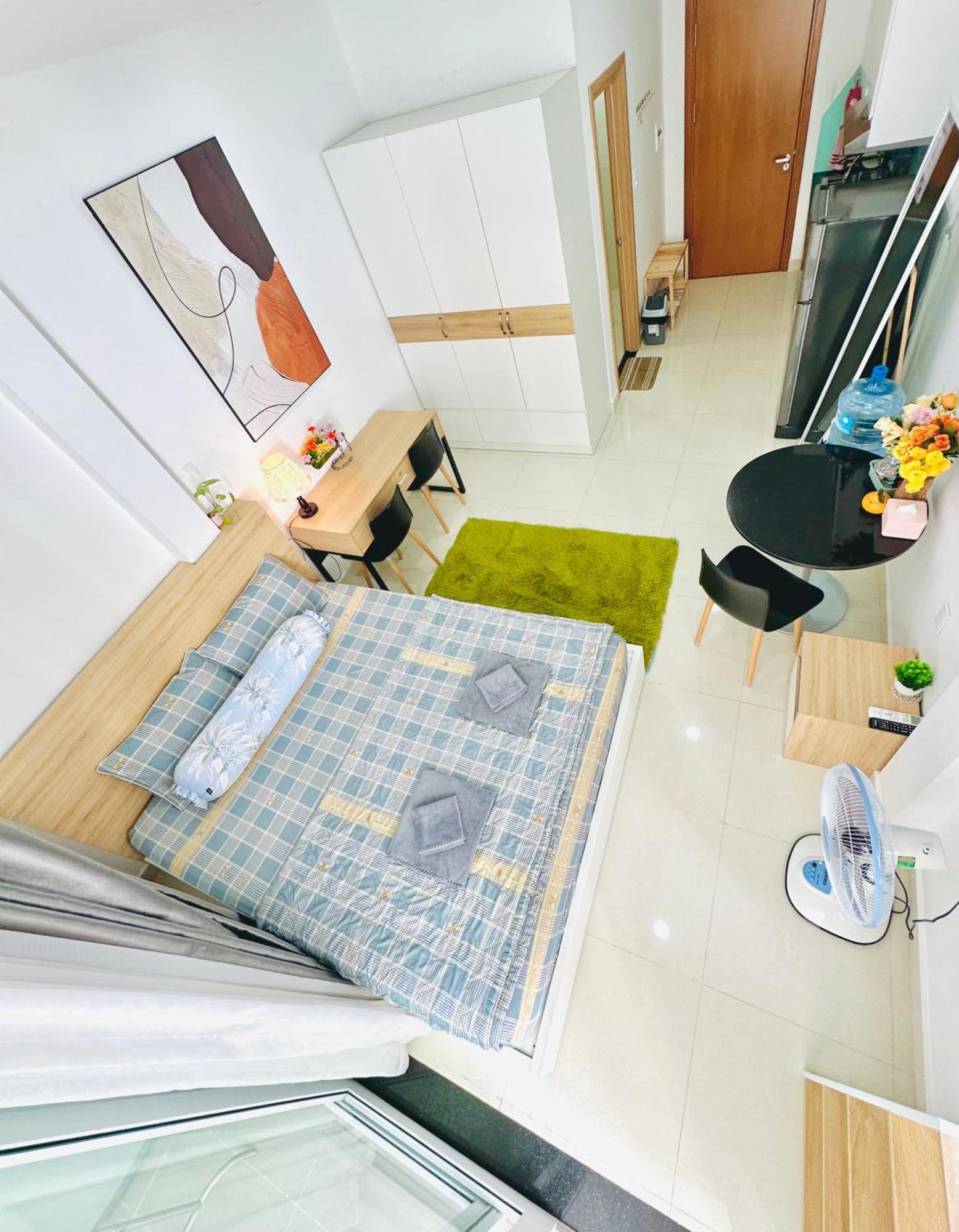 Ferienwohnung Quiet Perfect Located 1Br With Desk 504 Ho-Chi-Minh-Stadt Exterior foto